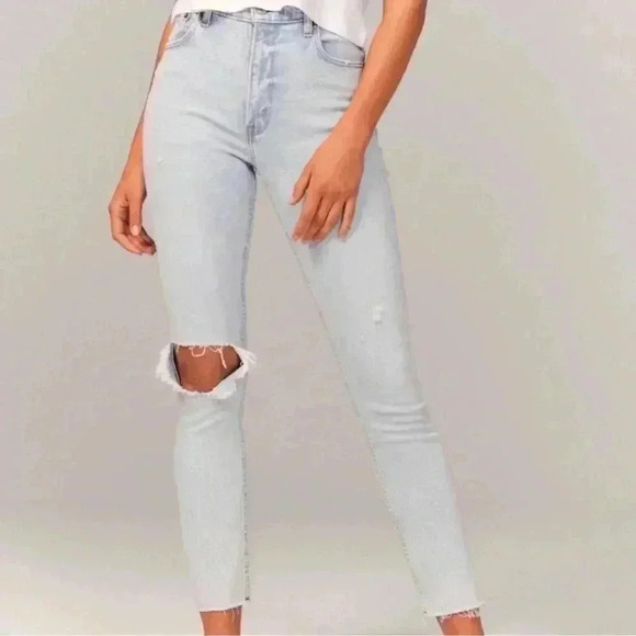Abercrombie & Fitch The Skinny Highrise Size 36/22 - Picture 1 of 6